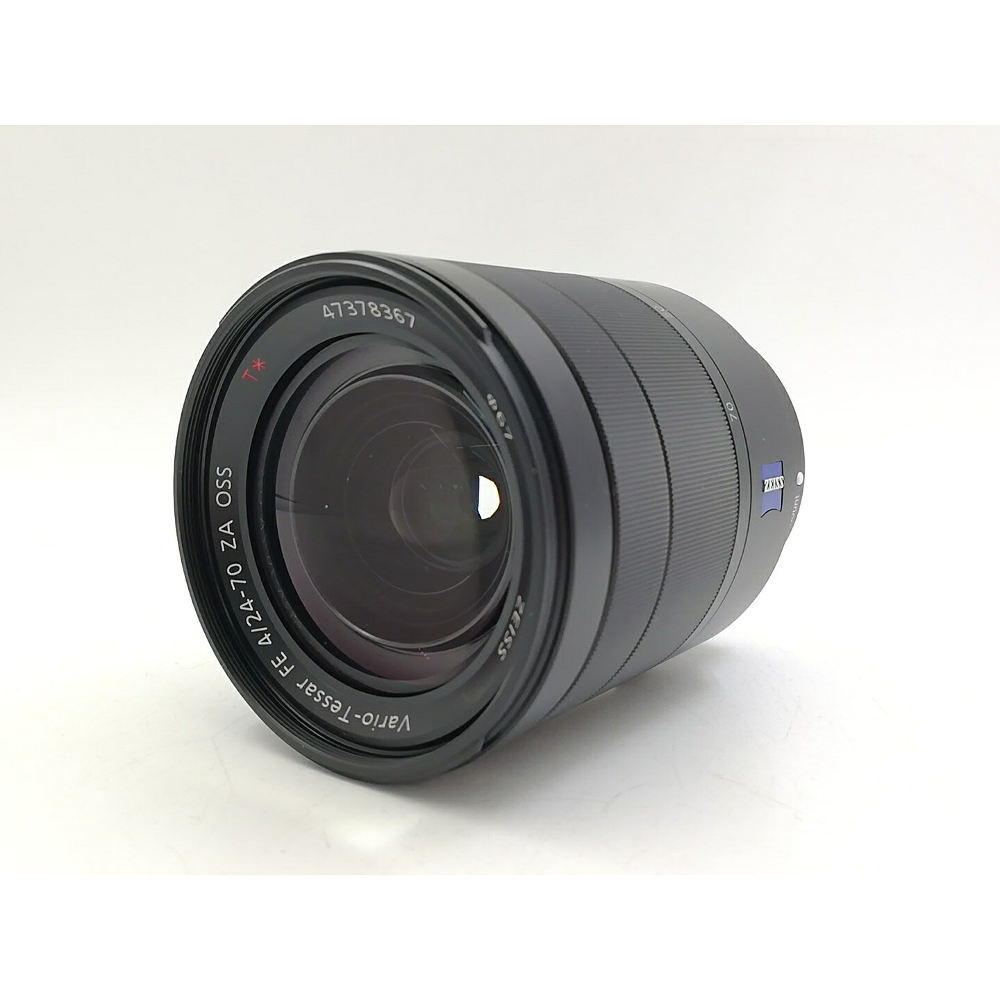【中古】SONY Vario-Tessar T* FE 24-70粍 F4 ZA OSS (SEL2470Z) (SONY Eマウント(FE))【殿堂東口】引きうける継続期間１ヶ月【序列付けるB】 カメラ用交換レンズ-カメラ・ビデオカメラ・光学機器