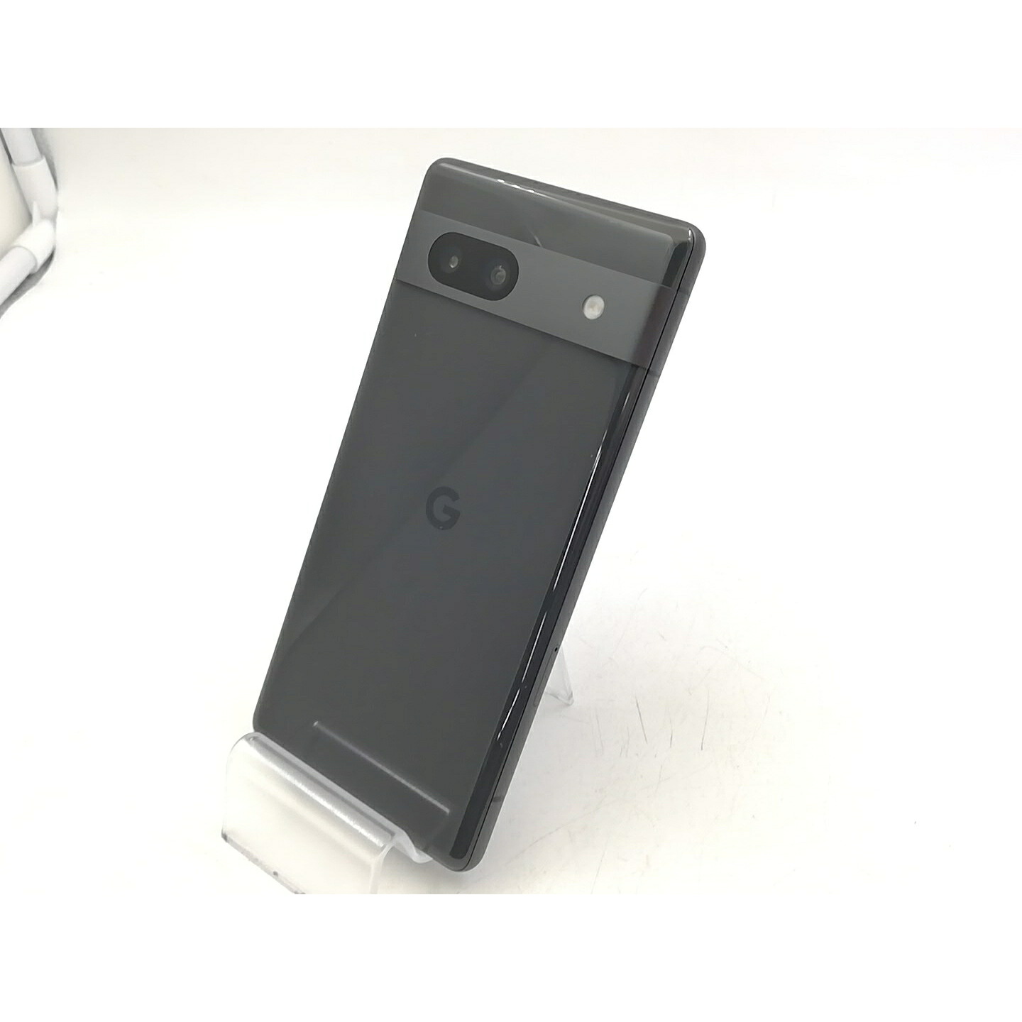 【中古】Google au 【SIM無償性】 Pixel 7a 濃灰色 8GB 128GB G82U8【ご廟東口】引きうける継続期間１ヶ月【位置づけるA】