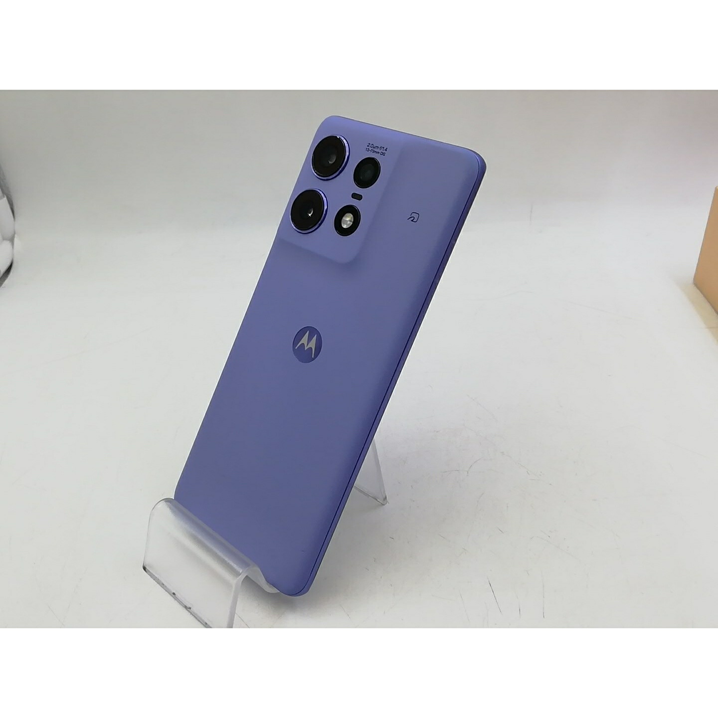 【中古】MOTOROLA SoftBank 【SIM無償性】 motorola edge 50s pro リュクスラベンダー 8GB 256GB A402MO【廟堂東口】引き受ける継続期間１ヶ月【価値づけるC】