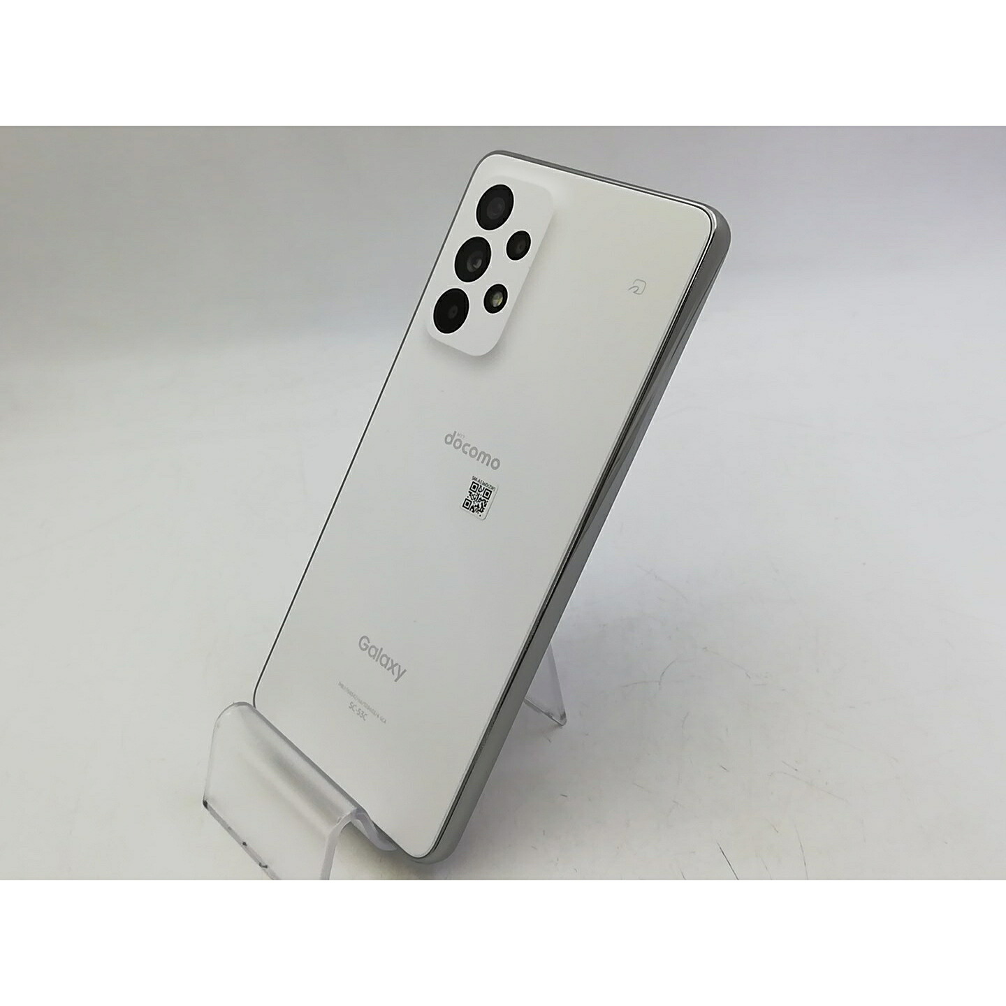【中古】SAMSUNG docomo 【SIM無償性】 Galaxy A53 5G オーサムホワイト 6GB 128GB SC-53C【廟堂東口】引き受ける継続期間１ヶ月【価値づけるB】