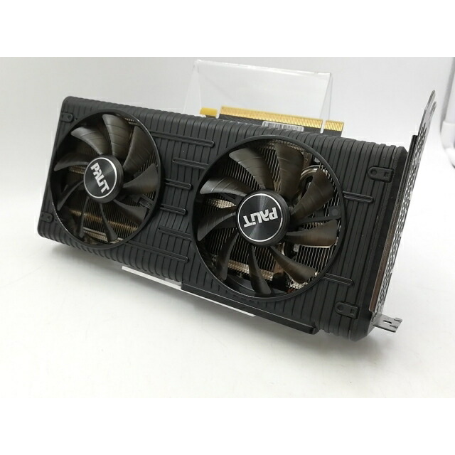 【中古】Palit GeForce RTX 3060 Dual OC (NE63060T19K9-190AD) RTX3060/12GB(GDDR6)/PCI-E【ご廟東口】引きうける継続期間１週