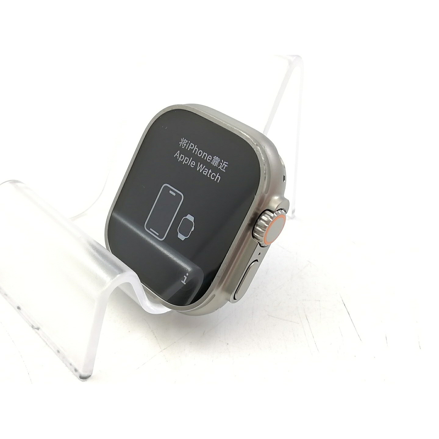 【中古】Apple Apple Watch Ultra 49粍 Cellular チタニウム入れもの (ダンス楽隊皆無)【廟堂東口】引き受ける継続期間１ヶ月【価値づけるB】