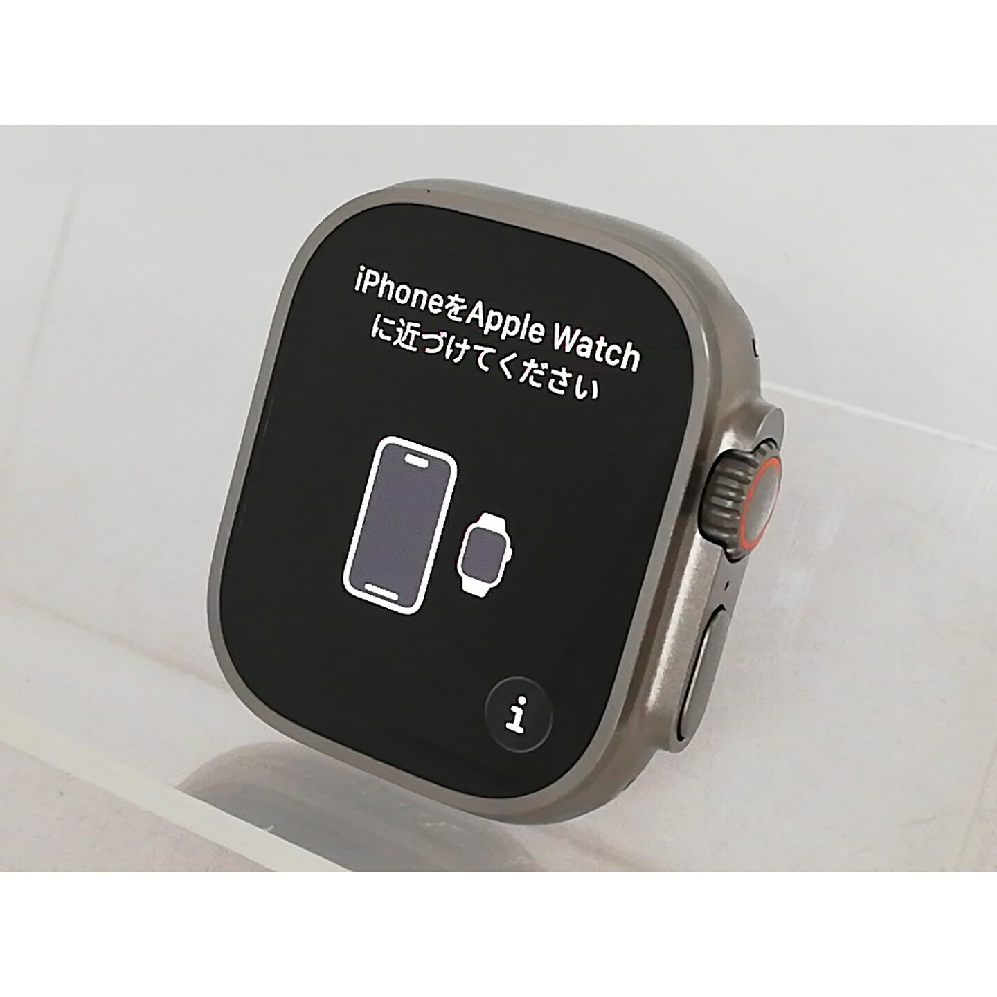 【中古】Apple Apple Watch Ultra3 49mm Cellular ナチュラルチタニウムケース/アンカーブルーオーシャンバンド MEWH4J/A【大宮東口】保証期間１ヶ月【ランクA】
