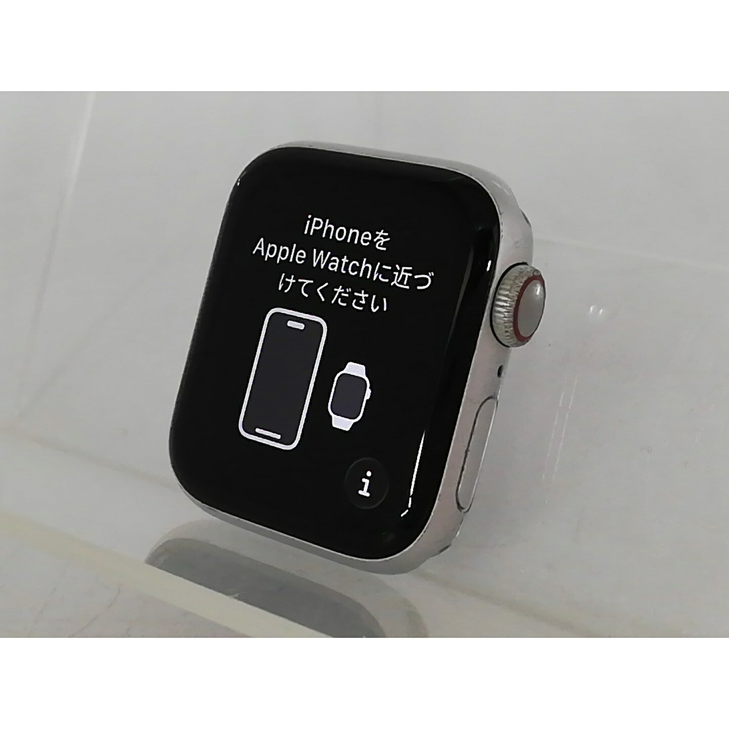 【中古】Apple Apple Watch Series6 Cellular 40粍 シルバーアルミケース (ダンス楽隊絶無)【聖堂東口】引き受ける継続期間１ヶ月【序列付けるC】