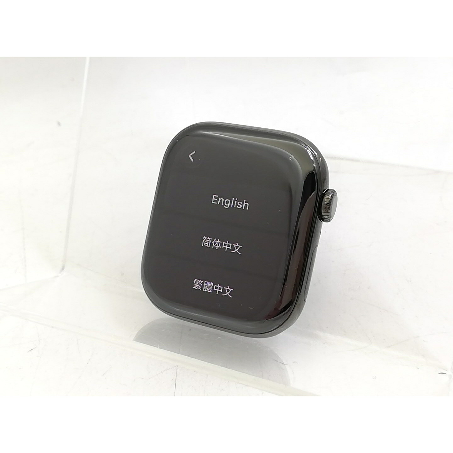 【中古】Apple Apple Watch Series10 46粍 Cellular スレートチタニウムケース (ダンス楽隊皆無)【廟堂東口】引き受ける継続期間１ヶ月【価値づけるA】