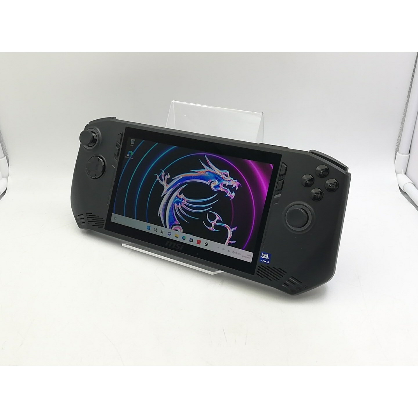 【中古】MSI Claw A1M CLAW-A1M-003JP 【Core Ultra 5 135H 16G 512G(SSD) 無線LAN 7in(1920x1080/120サイクル)】【ご廟東口】引きうける継続期間１ヶ月【位置づけるB】