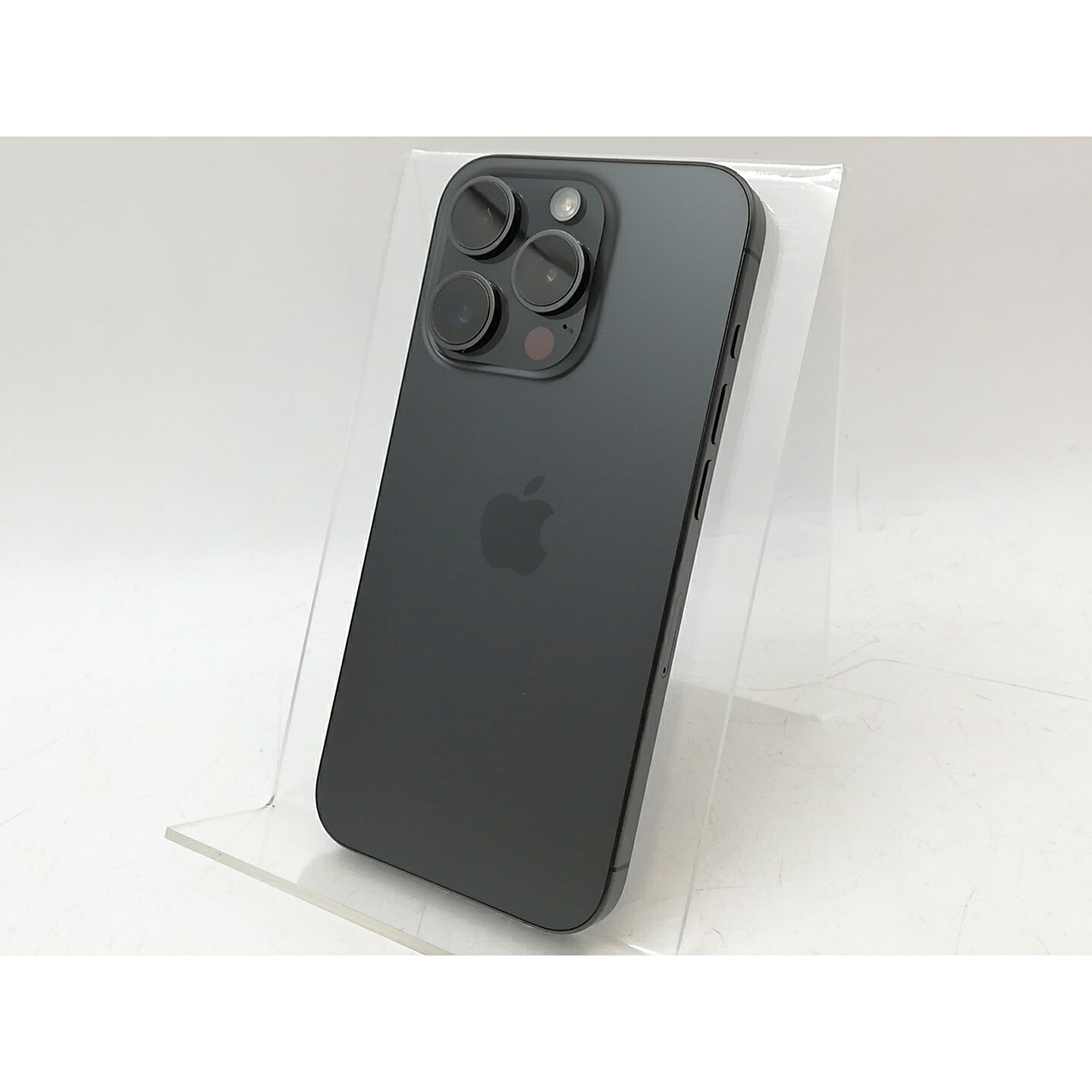 【中古】Apple 国内版 【SIM無償性】 iPhone 15 Pro 128GB 黒いことチタニウム MTU73J/A【廟堂東口】引き受ける継続期間１ヶ月【価値づけるA】