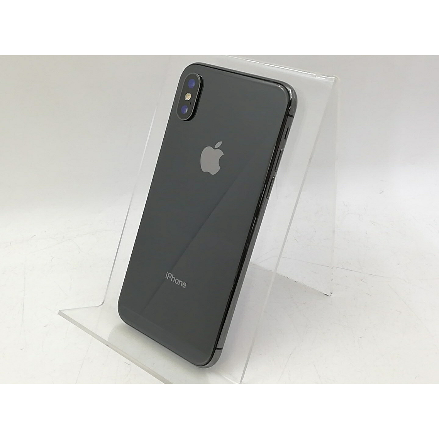 【中古】Apple docomo 【SIM鍵を掛ける取り消す済み】 iPhone X 256GB 空白文字薄墨色 MQC12J/A【殿堂東口】引き請ける継続期間１週【位置付けるC】 スマートフォン本体-スマートフォン・タブレット