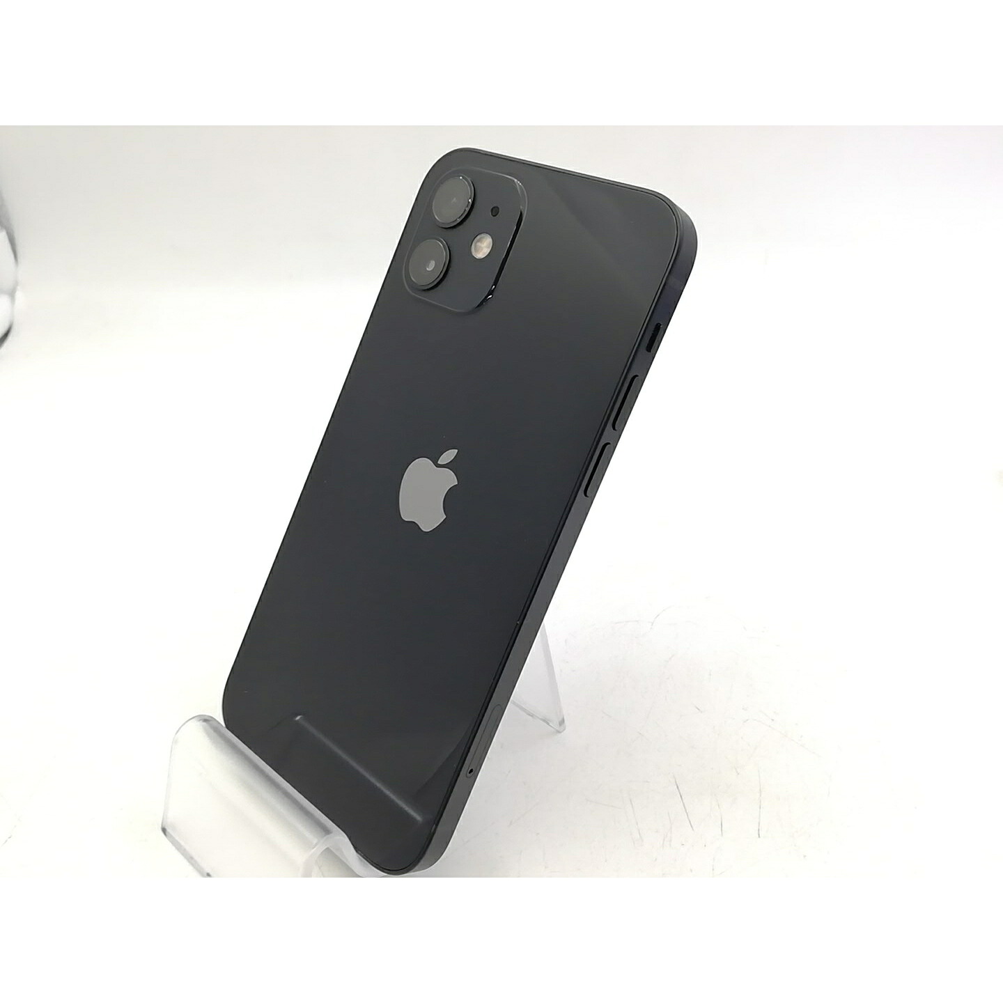 【中古】Apple docomo 【SIM鍵を掛ける取り消す済み】 iPhone 12 64GB 黒いこと MGHN3J/A【廟堂東口】引き受ける継続期間１ヶ月【価値づけるC】