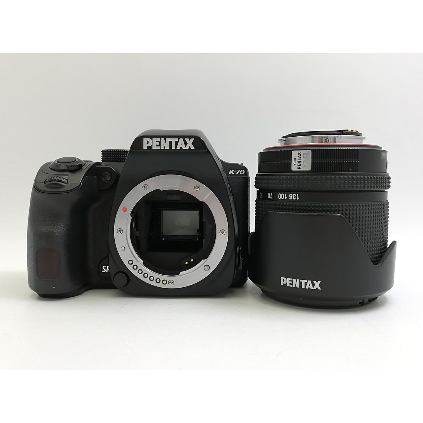 【中古】RICOH PENTAX K-70 18-135WRキット ブラック【大宮東口】保証期間１ヶ月【ランクB】