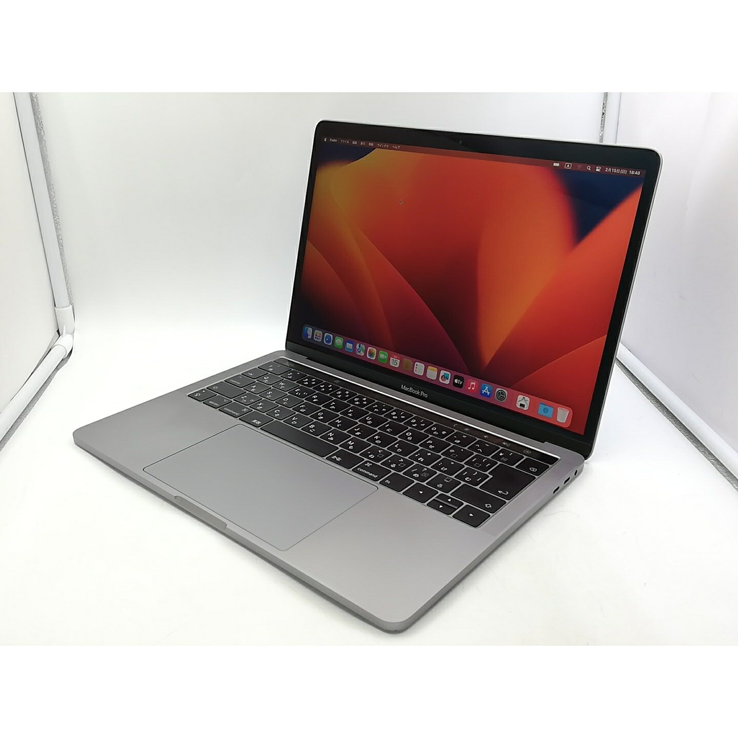 【中古】Apple MacBook Pro 13in Corei5:3.1GHz Touch Bar申し受ける 512GB 空白文字薄墨色 MPXW2J/A (Mid 2017)【殿堂東口】引き請ける継続期間１ヶ月【位置付けるC】 パソコン・周辺機器-パソコン-ノートPC