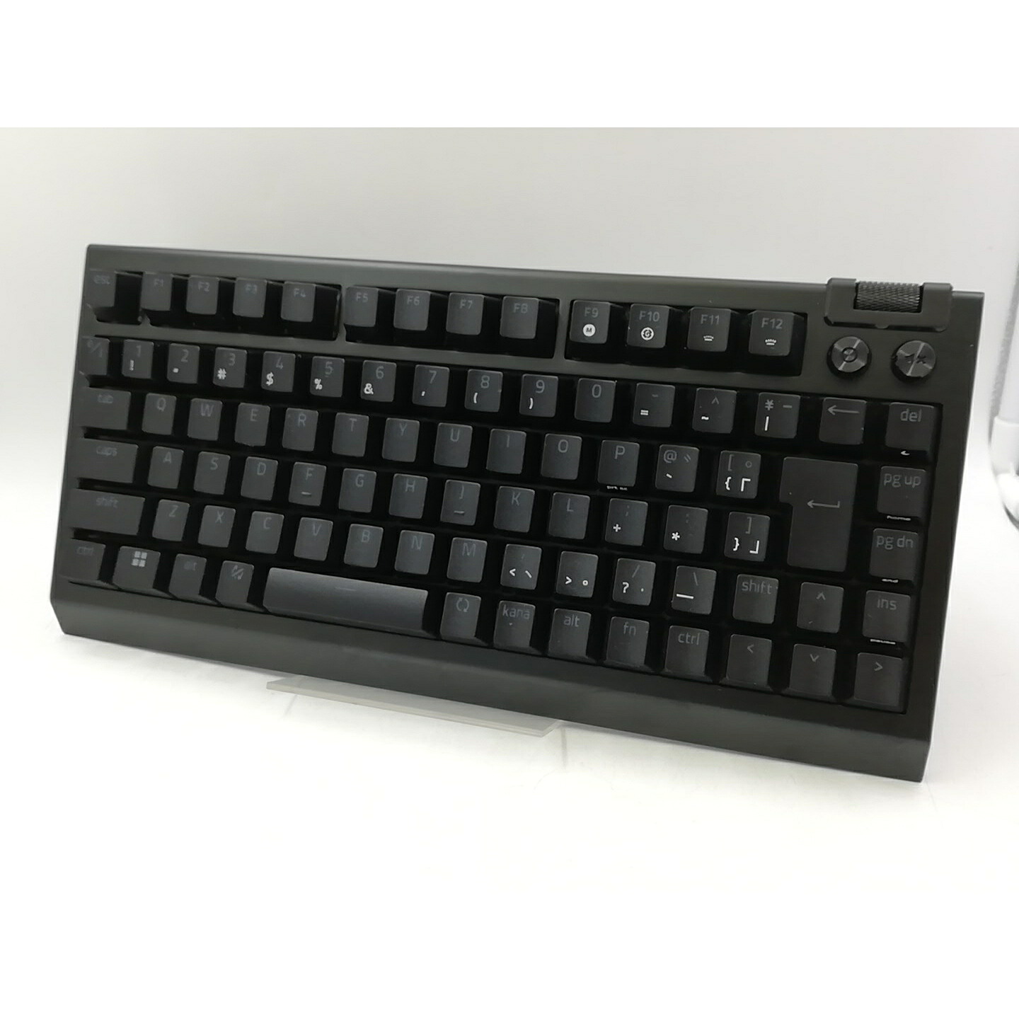 【中古】Razer BlackWidow V4 75% JP RZ03-05001300-R3J1 [黒いこと/日本語申し合わせ]【ご廟東口】引きうける継続期間１週