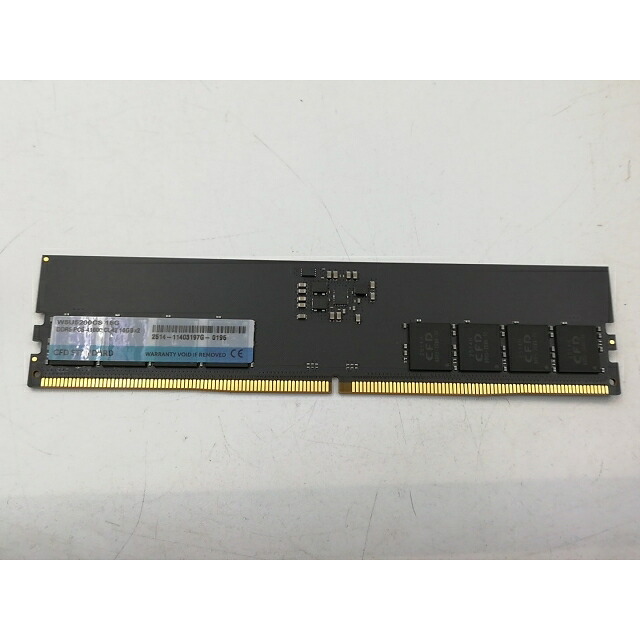 【中古】DDR5 16GB DDR5-5200(PC5-41600)【デスクトップPC用】【大宮東口】保証期間１週間