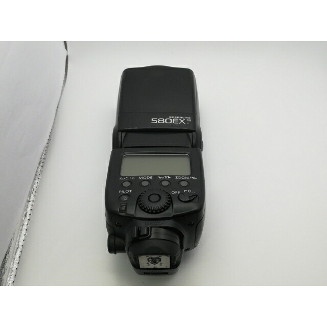 【中古】Canon 機敏さともし火 580EX II【新橋烏森通り路】引き請ける継続期間１週【序列付けるC】