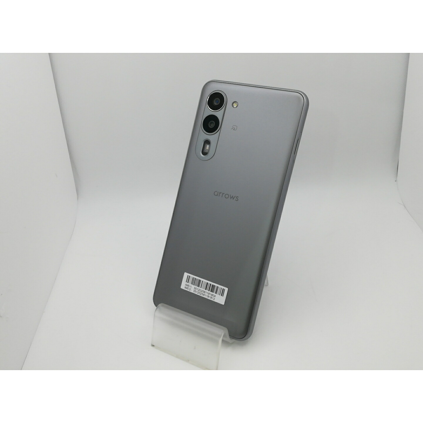 【中古】FCNT モバイル 【SIMフリー】 arrows We2 Plus スレートグレイ 8GB 256GB M06【新橋烏森通り】保証期間１ヶ月【ランクA】