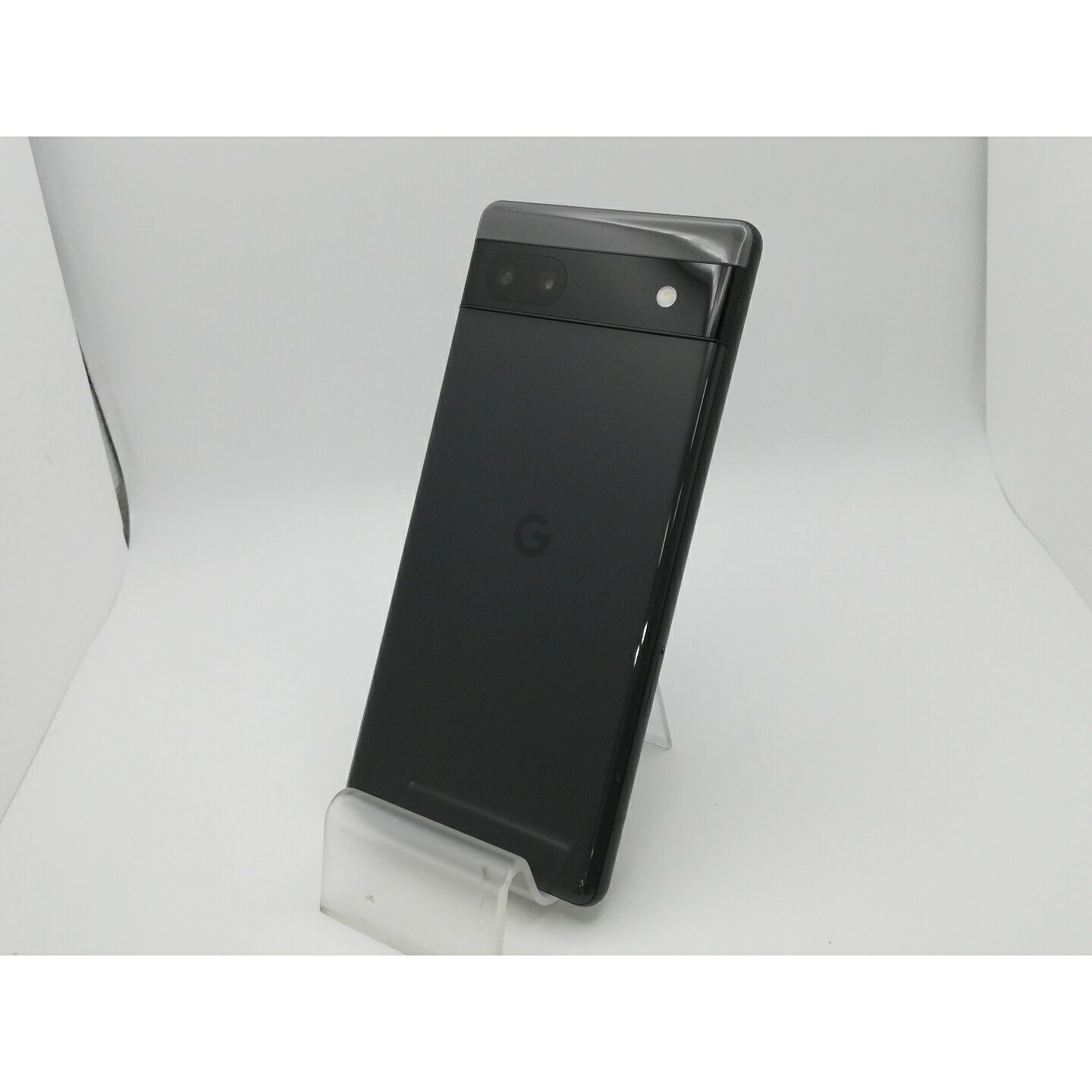 【中古】Google SoftBank 【SIM無償性】 Pixel 6a 濃灰色 6GB 128GB GB17L【新橋烏森通い路】引き受ける継続期間１ヶ月【序列付けるB】