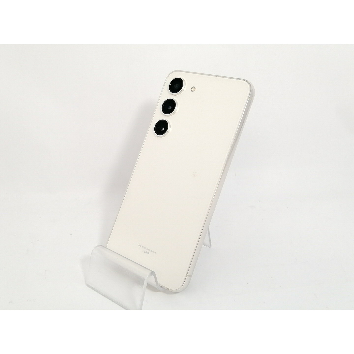 【中古】SAMSUNG au 【SIMフリー】 Galaxy S23 クリーム 8GB 256GB SCG19【新橋烏森通り】保証期間1ヶ月【ランクA】