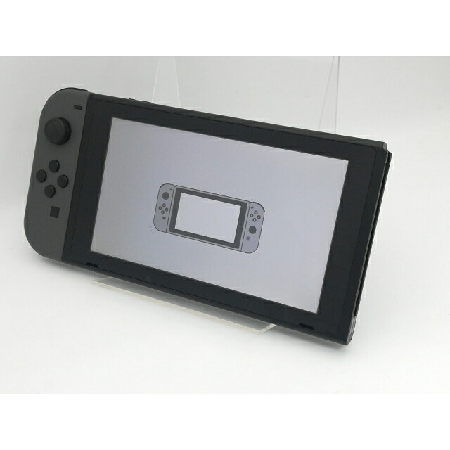 【中古】Nintendo Switch 本体 Joy-Con(L)/(R) グレー HAD-S-KAAAA 【2019年8月】【新橋烏森通り】保証期間１ヶ月【ランクB】｜じゃんぱら店
