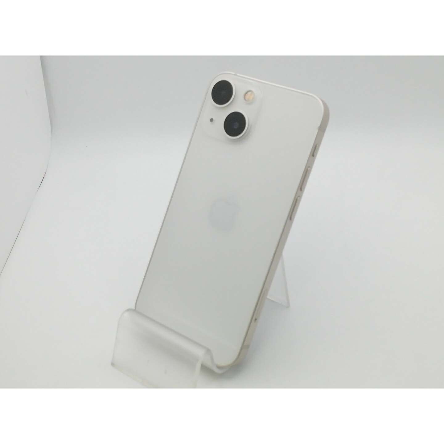 【中古】Apple 国内版 【SIMフリー】 iPhone 13 mini 128GB スターライト MLJE3J/A【新橋烏森通り】保証期間１ヶ月【ランクA】