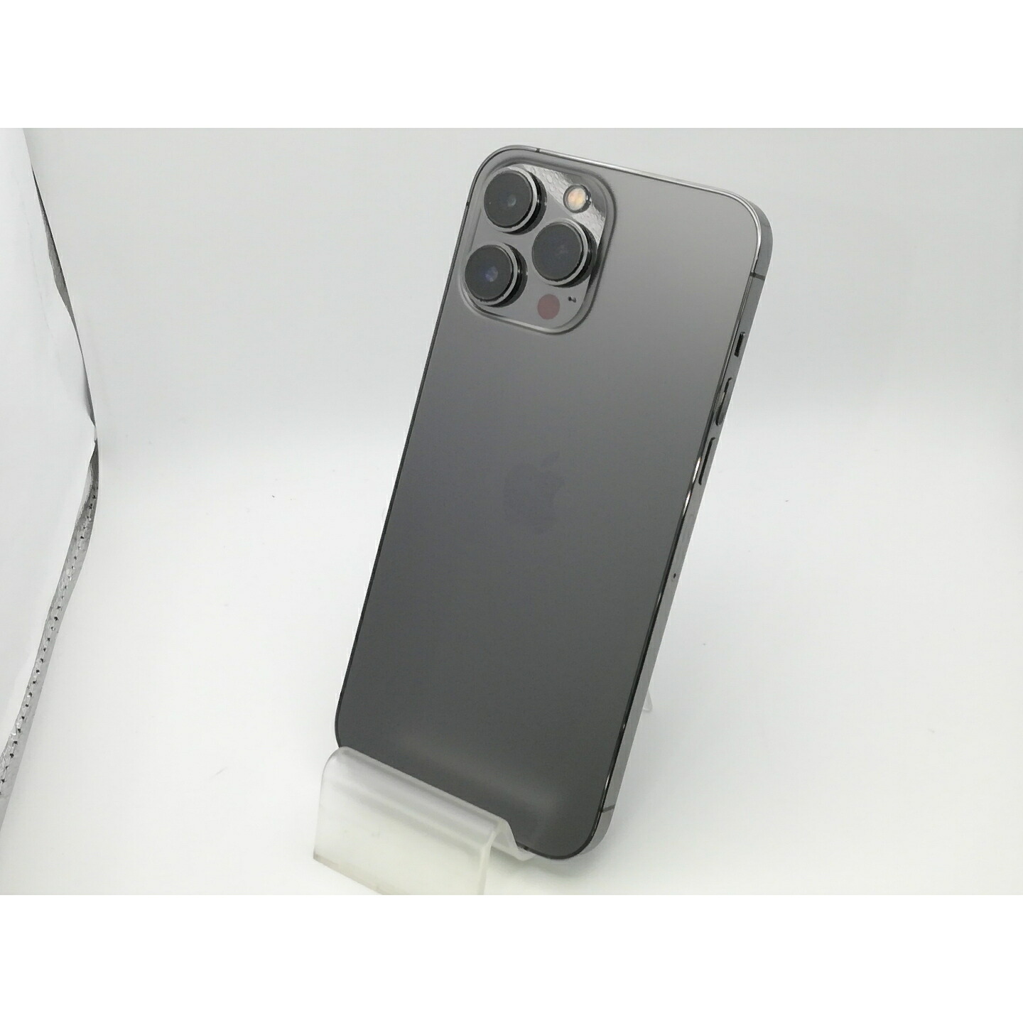 【中古】Apple docomo 【SIMフリー】 iPhone 13 Pro Max 128GB グラファイト MLJ43J/A【新橋烏森通り】保証期間１ヶ月【ランクB】｜じゃんぱら店