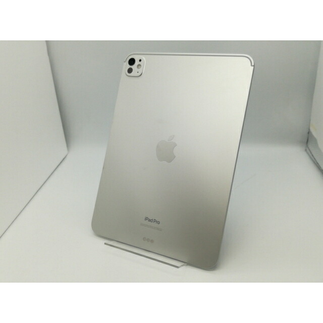 【中古】Apple 【Wi-Fi】 11in iPad Pro（M4/2024） 256GB しろがね色 標準尺度硝子 MVV93J/A【新橋烏森通り道】引き受ける継続期間１ヶ月【価値づけるB】