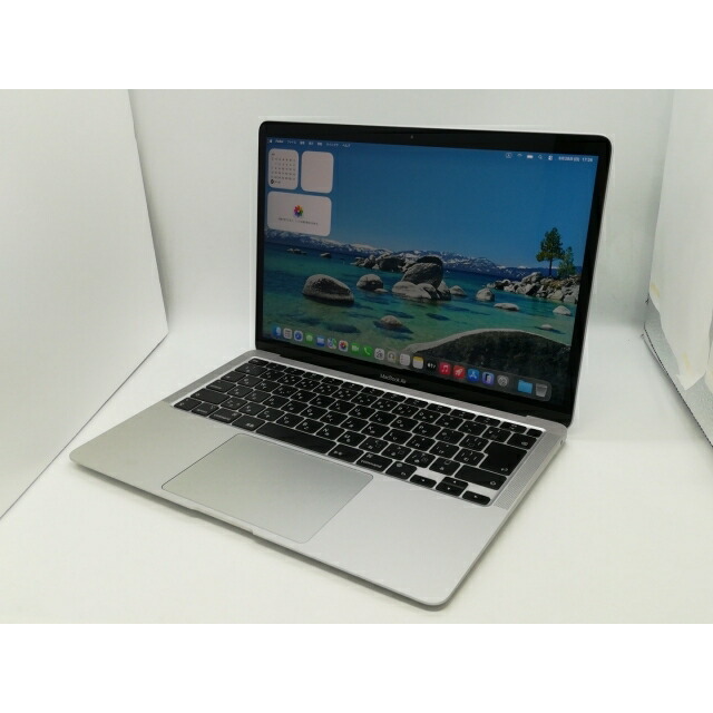 【中古】Apple MacBook Air 13インチ M1(CPU:8C/GPU:7C) 8GB/256GB シルバー MGN93J/A (M1・2020)【新橋烏森通り】保証期間１ヶ月【ランクB】｜じゃんぱら店