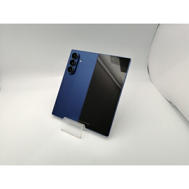【中古】【赤ROM引きうけるあり】SAMSUNG Softbank 【SIM無償性】 Galaxy Z Fold7 ブルーシャドウ 12GB 256GB SM-F966Z【大阪堂島】引きうける継続期間１ヶ月【位置づけるA】