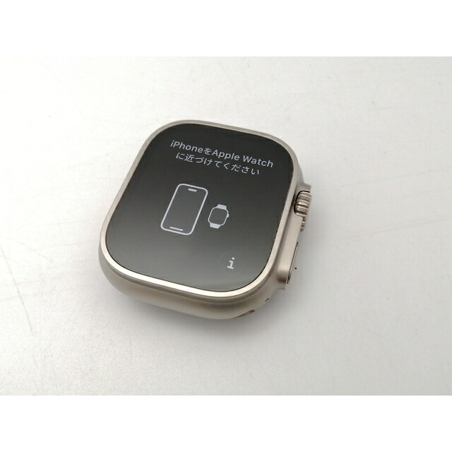 【中古】Apple Apple Watch Ultra2 49粍 Cellular ナチュラルチタニウムケース (周波数帯域絶無)【大阪堂島】引きうける継続期間１ヶ月【序列付けるB】 スマートフォン・タブレット-スマートウォッチ本体