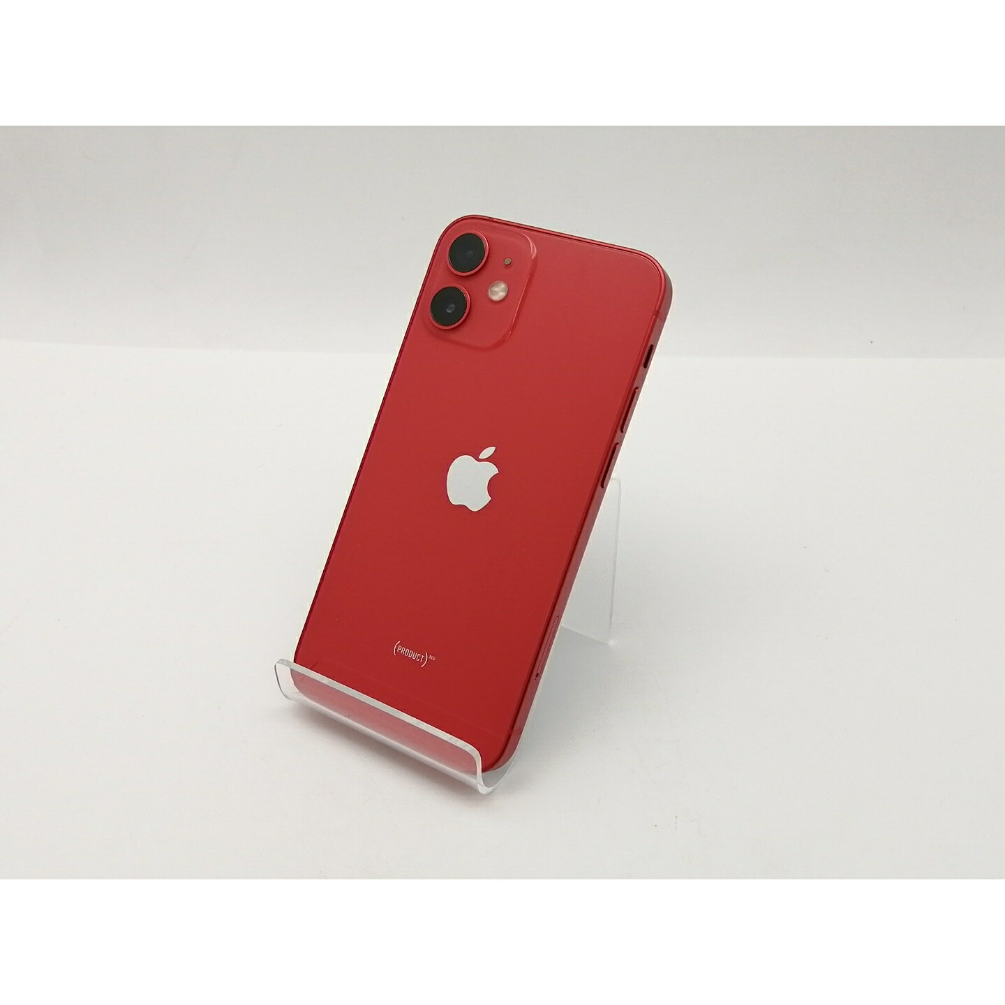 【中古】Apple au 【SIMロック解除済み】 iPhone 12 mini 128GB (PRODUCT)RED MGDN3J/A【大阪堂島】保証期間１ヶ月【ランクA】