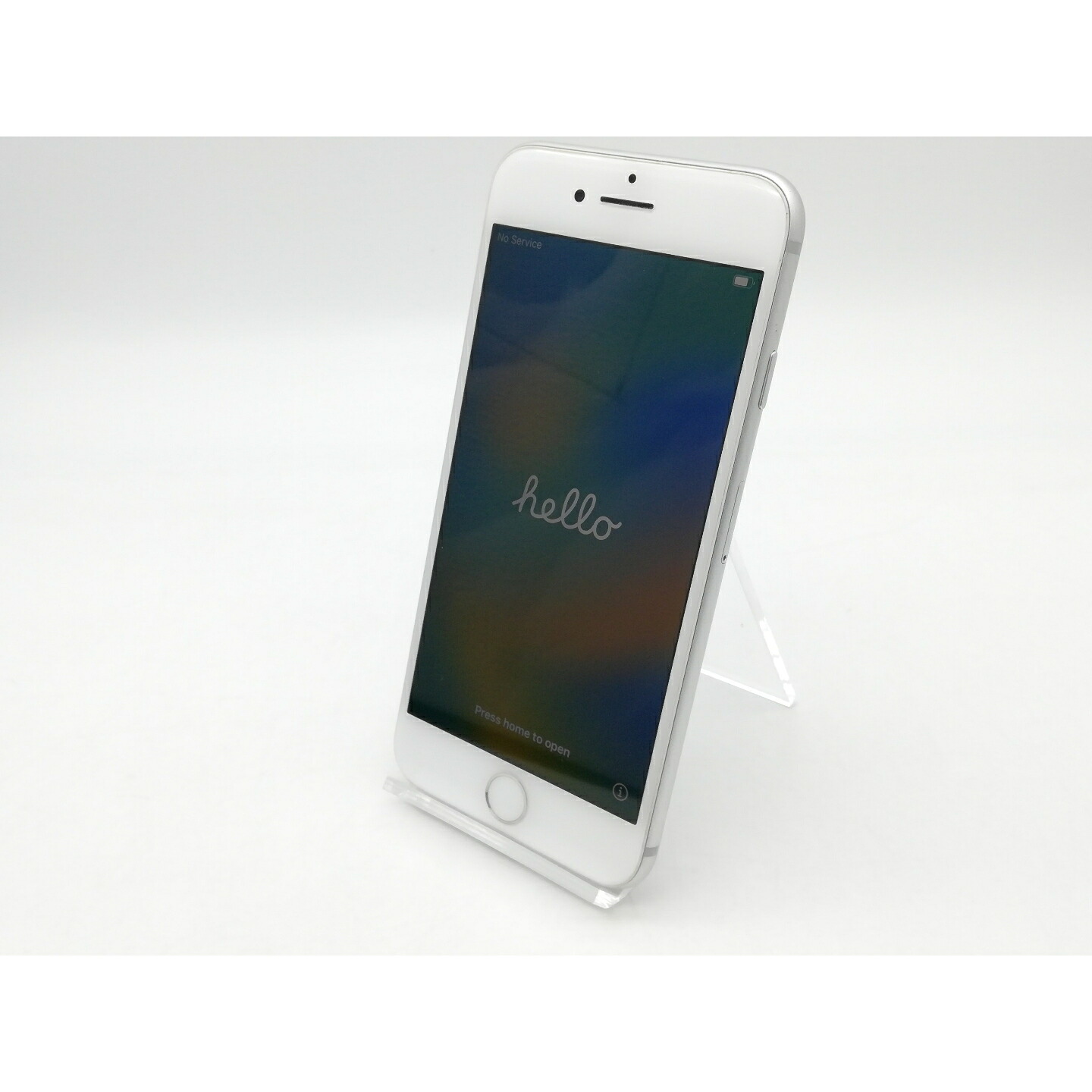 【中古】Apple docomo 【SIM鍵を掛ける取りけす済み】 iPhone 8 64GB しろがね色 MQ792J/A【大阪堂島】引き受ける継続期間１ヶ月【序列付けるC】