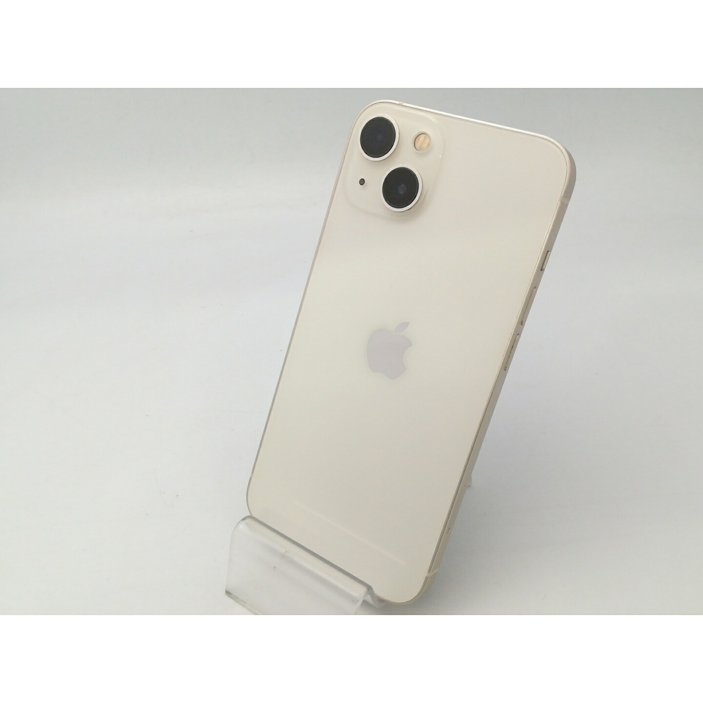 【中古】Apple 国内版 【SIMフリー】 iPhone 13 128GB スターライト MLND3J/A【大阪堂島】保証期間１ヶ月【ランクC】