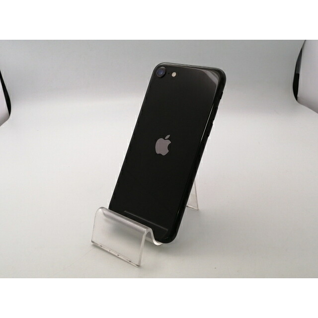 【中古】Apple SoftBank 【SIM鍵を掛ける取り消す済み】 iPhone SE（第2時人） 128GB 黒いこと MHGT3J/A（後期型番）【大阪堂島】引き請ける継続期間１週【序列付けるC】