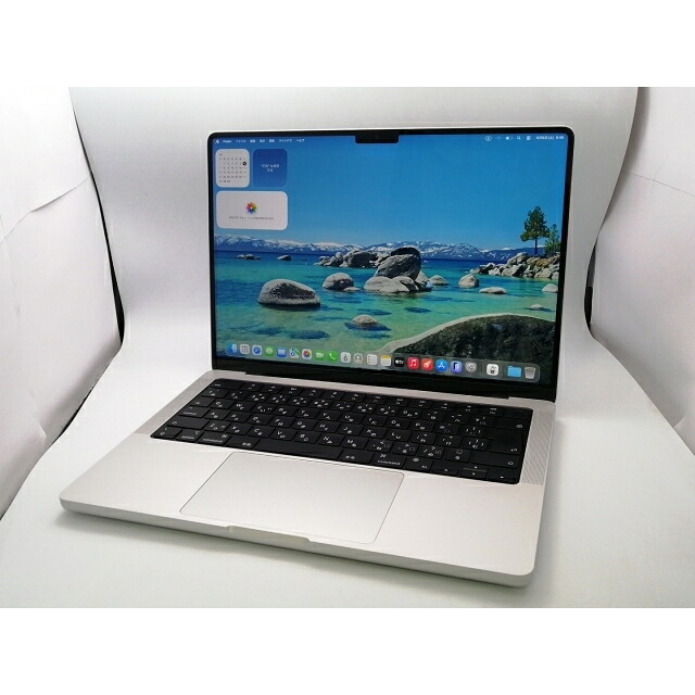 【中古】Apple MacBook Pro 14インチ M1 Pro(CPU:8C/GPU:14C) 16GB/512GB シルバー MKGR3J/A (14インチ, 2021)【大阪堂島】保証期間１ヶ月【ランクA】｜じゃんぱら店