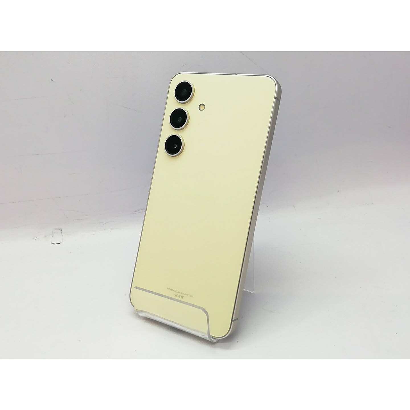 【中古】SAMSUNG docomo 【SIMフリー】 Galaxy S24 アンバーイエロー 8GB 256GB SC-51E【立川フロム中武】保証期間１ヶ月【ランクB】