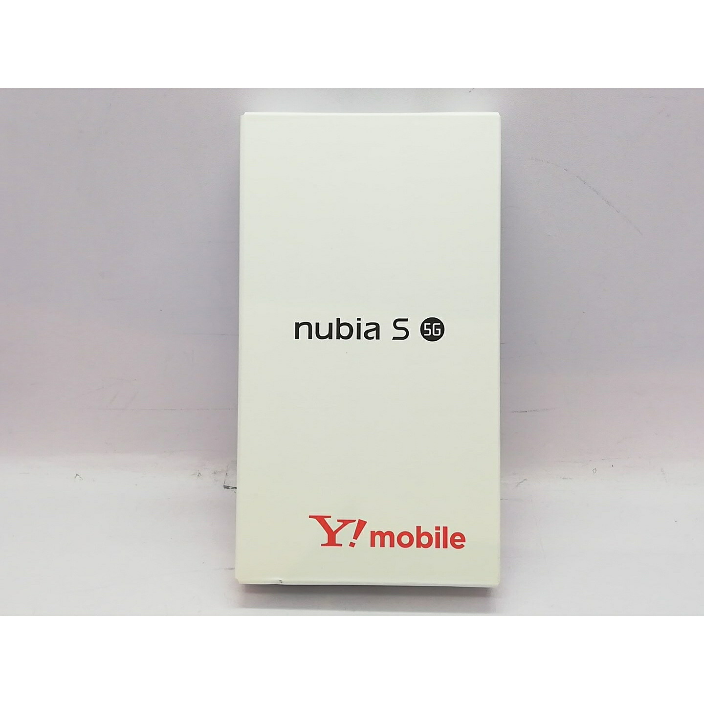 【未当て嵌める】ZTE ymobile 【SIM無償性】 nubia S 5G 4GB 128GB 白いこと A403ZT【立川フロム中武】引き受ける継続期間３ヶ月