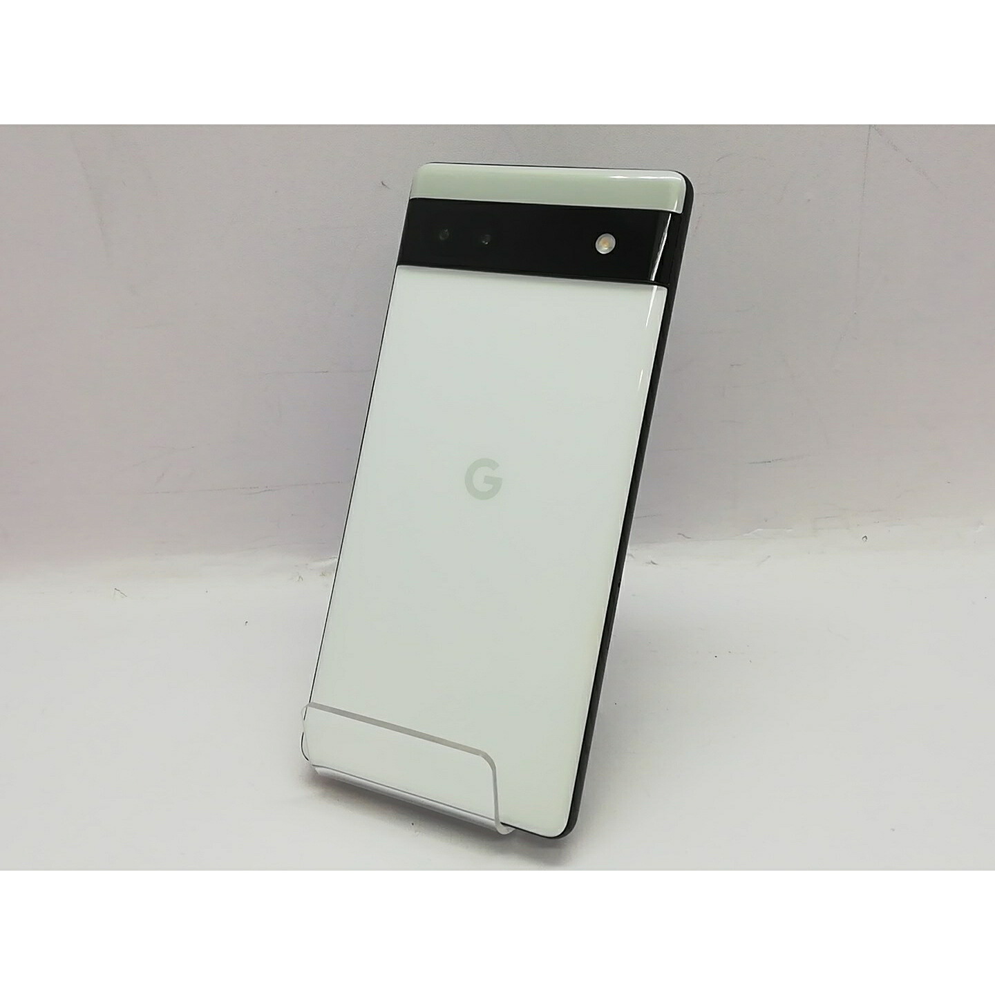 【中古】Google au 【SIMフリー】 Pixel 6a チョーク 6GB 128GB GB17L【立川フロム中武】保証期間１ヶ月【ランクB】｜じゃんぱら店