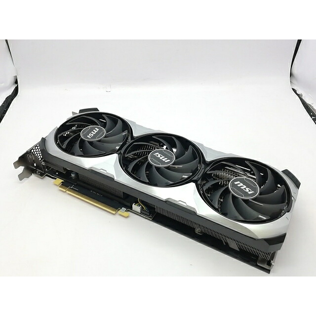 【中古】MSI GeForce RTX 4070 Ti VENTUS 3X 12G OC RTX4070Ti/12GB (GDDR6X)【立川フロム中武】引き請ける継続期間１週