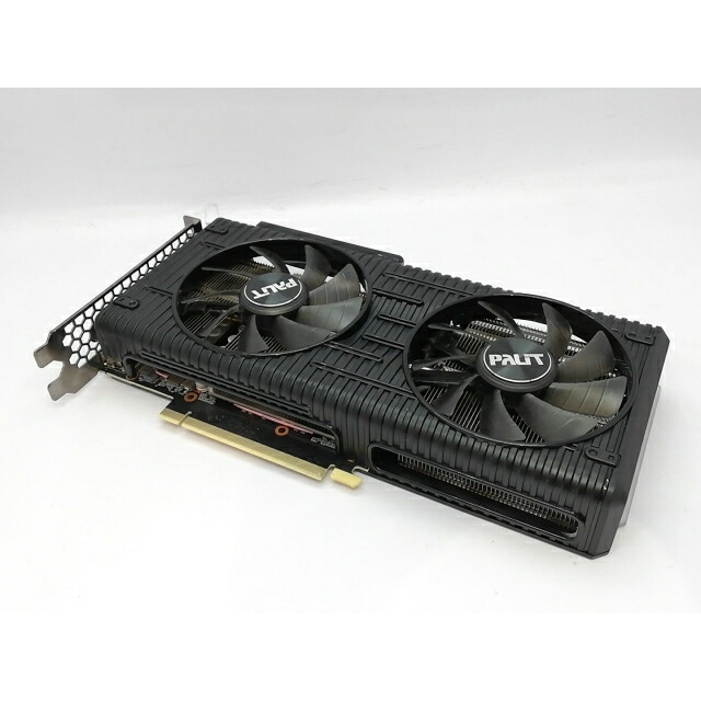 【中古】Palit GeForce RTX 3060 Ti Dual OC（NE6306TS19P2-190AD）RTX3060Ti/8GB(GDDR6)/PCI-E【立川フロム中武】引き受ける継続期間１週