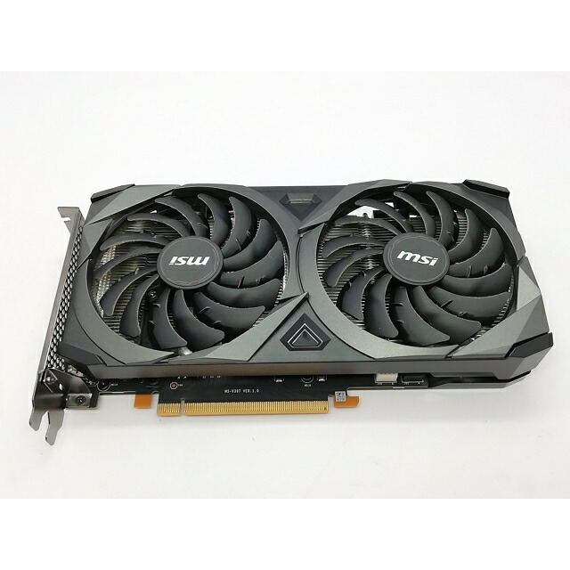【中古】MSI GeForce RTX 3060 Ti VENTUS 2X 8G OCV1 LHR RTX3060Ti(LHR)/8GB(GDDR6)【立川フロム中武】引き受ける継続期間１週