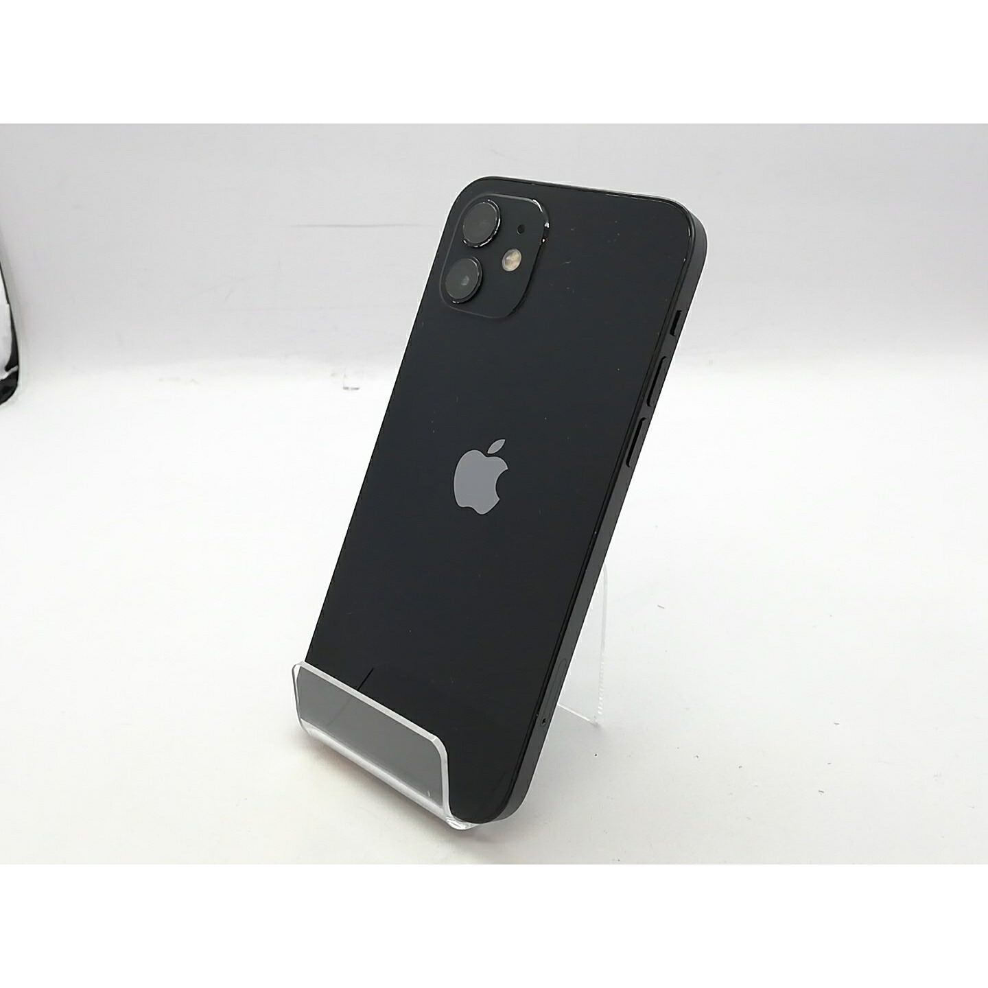 【中古】Apple au 【SIMロック解除済み】 iPhone 12 64GB ブラック MGHN3J/A【立川フロム中武】保証期間１ヶ月【ランクB】