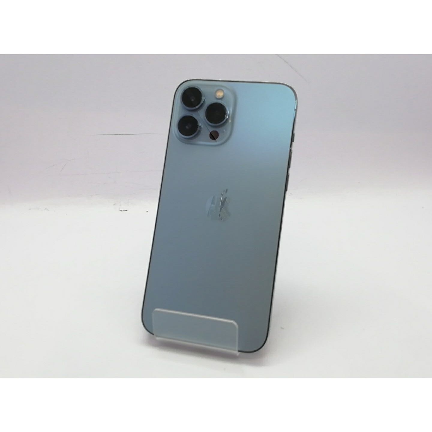 【中古】Apple docomo 【SIMフリー】 iPhone 13 Pro Max 128GB シエラブルー MLJ73J/A【立川フロム中武】保証期間１ヶ月【ランクB】