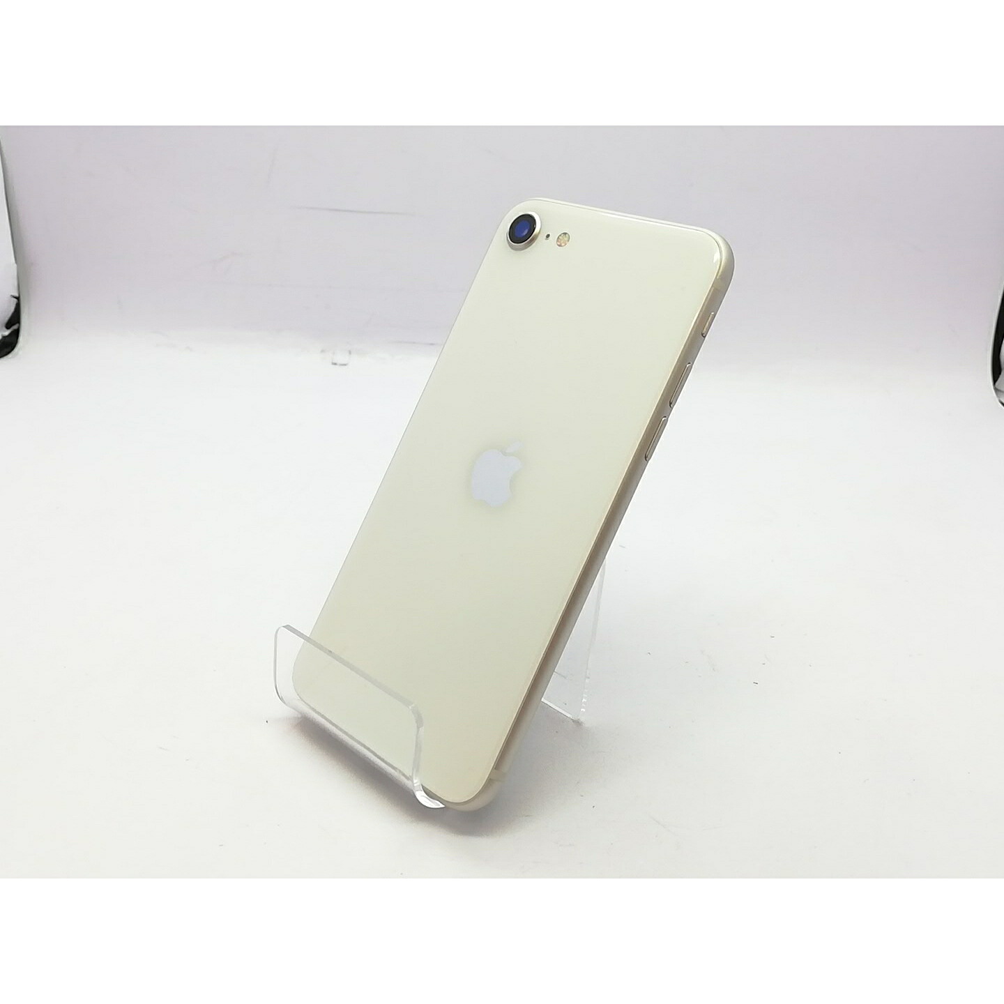 【中古】Apple au 【SIMフリー】 iPhone SE（第3世代） 64GB スターライト MMYD3J/A【立川フロム中武】保証期間１ヶ月【ランクC】