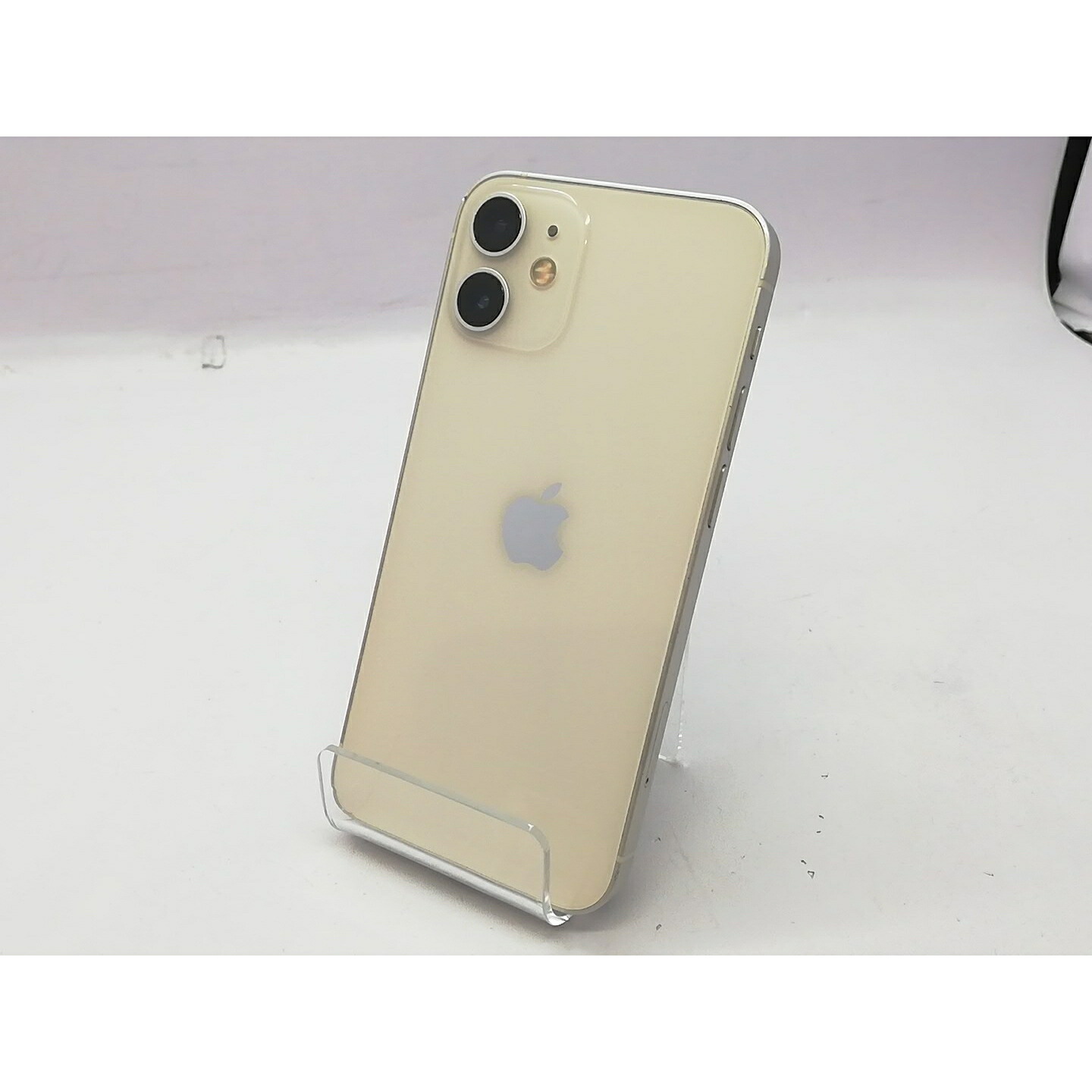 【中古】Apple 国内版 【SIM無償性】 iPhone 12 mini 128GB 白いこと MGDM3J/A【立川フロム中武】引き受ける継続期間１ヶ月【価値づけるB】