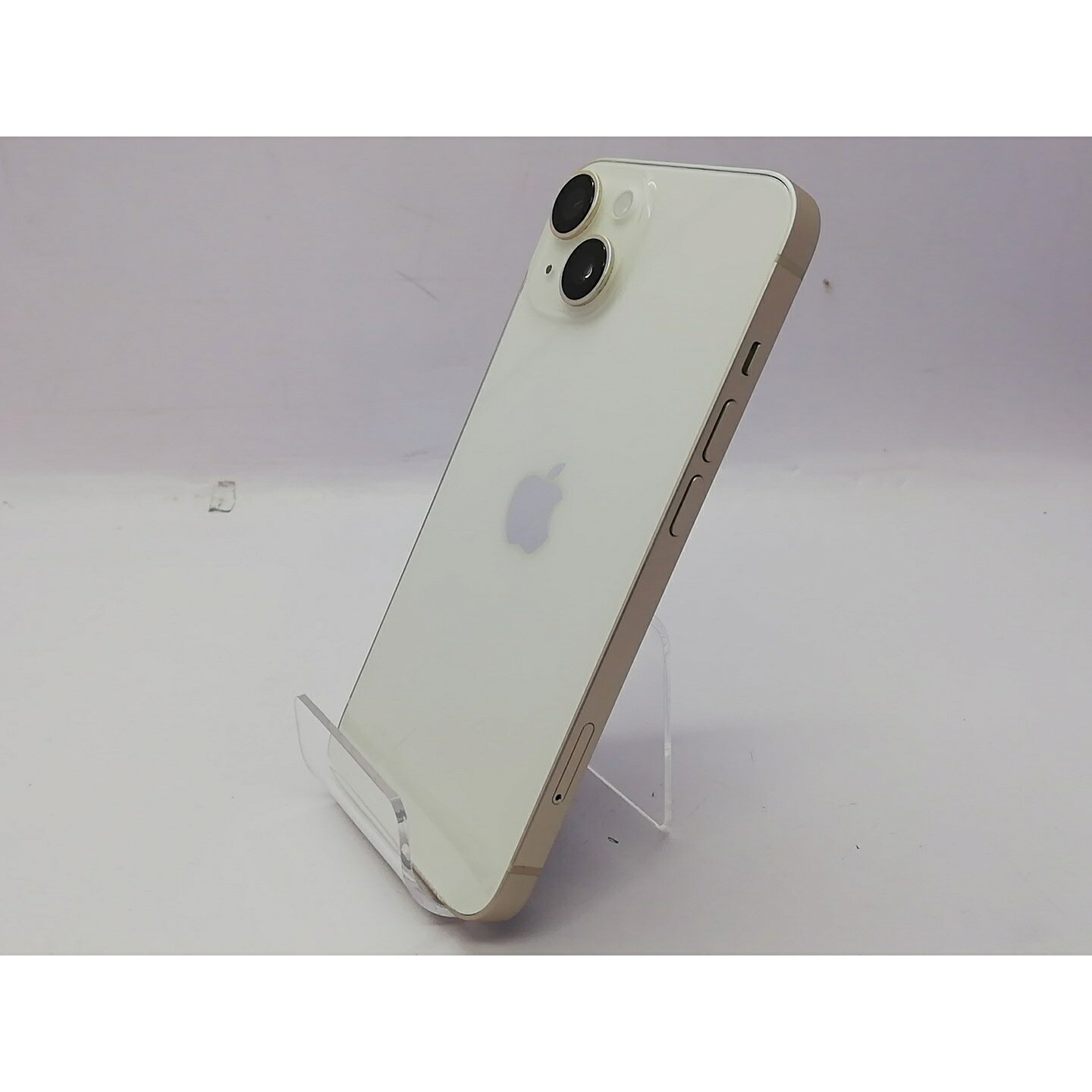 【中古】Apple au 【SIMフリー】 iPhone 14 128GB スターライト MPUQ3J/A【立川フロム中武】保証期間１ヶ月【ランクA】｜じゃんぱら店