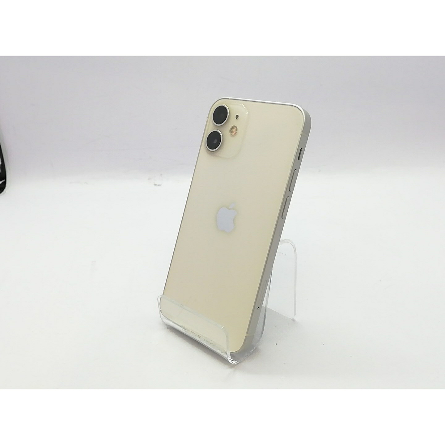 【中古】Apple 国内版 【SIMフリー】 iPhone 12 mini 128GB ホワイト MGDM3J/A【立川フロム中武】保証期間１ヶ月【ランクB】