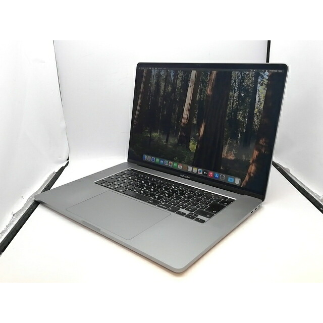 【中古】Apple MacBook Pro 16in CTO (Late 2019) 空白文字薄墨色 Core i9(2.4G/8C)/16G/512G/RadeonPro 5500M(4G)【立川フロム中武】引き請ける継続期間１ヶ月【位置付けるB】 ノートPC-パソコン