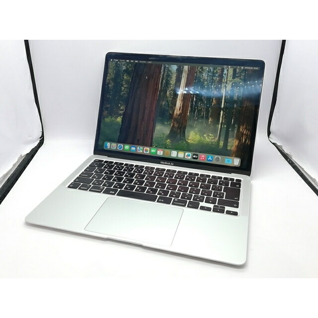【中古】Apple MacBook Air 13in 256GB しろがね色 MWTK2J/A (Early 2020)【立川フロム中武】引きうける継続期間１ヶ月【位置づけるC】