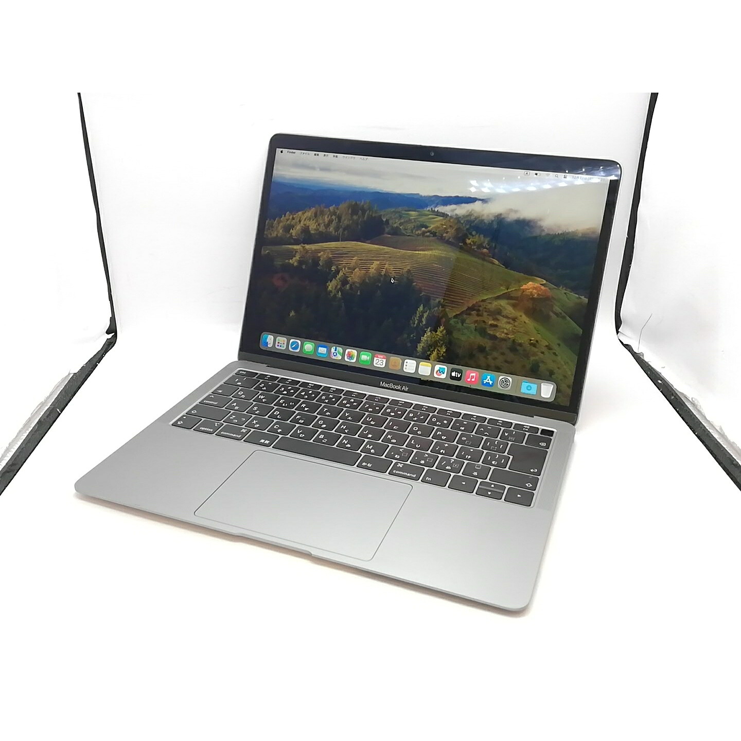 【中古】Apple MacBook Air 13インチ 256GB Touch ID搭載モデル スペースグレイ MVFJ2J/A (Mid 2019)【立川フロム中武】保証期間１ヶ月【ランクB】｜じゃんぱら店