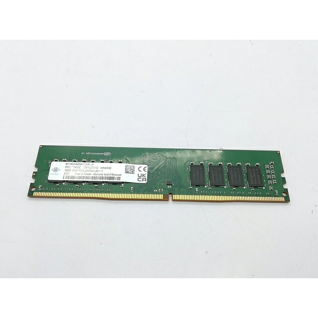 【中古】DDR4 16GB パソコン4-25600(DDR4-3200)【事務机とっ始めパソコン用】【立川フロム中武】引きうける継続期間１週