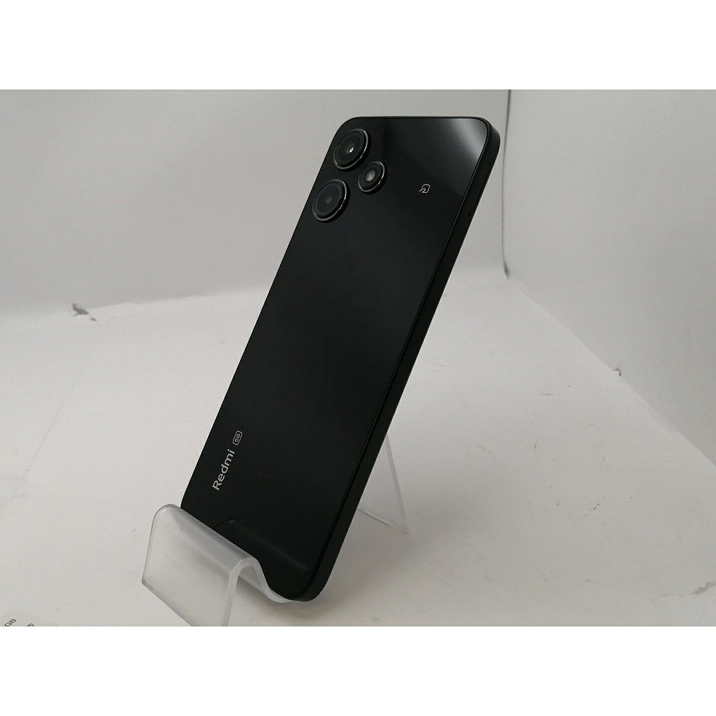 【中古】Xiaomi au 【SIM無償性】 Redmi 12 5G 4GB 128GB 夜夜中黒いこと XIG03【新宿東口】引き受ける継続期間１ヶ月【序列付けるA】